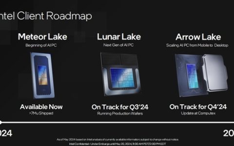 英特尔公布下一代处理器Lunar Lake细节：平台算力超100TOPS